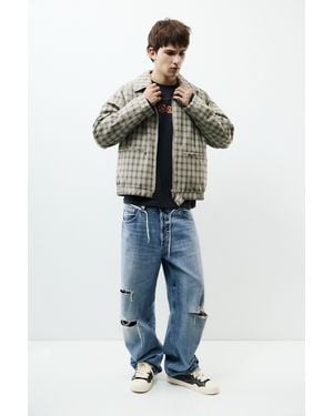 Pull&Bear Sneaker Casual Con Cuciture - Grigio