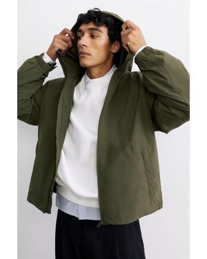 Pull&Bear Coupe-Vent Léger À Capuche - Vert