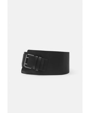 Pull&Bear Ceinture Large - Noir