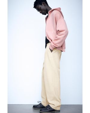 Pull&Bear Corduroy Joggingbroek - Wit