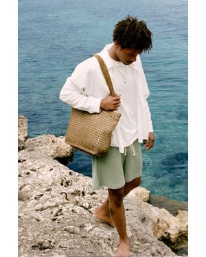 Pull&Bear Bermuda Jogger Ibiza - Blu