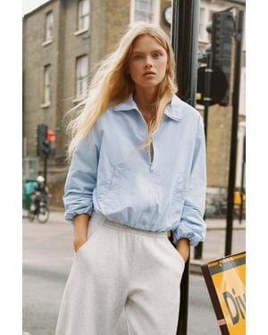 Pull&Bear Lichtgewicht Bomberjack - Blauw