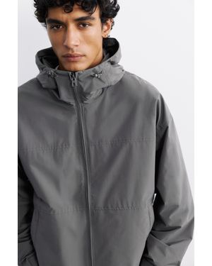 Pull&Bear Coupe-Vent Léger À Capuche - Gris