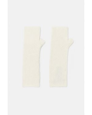 Pull&Bear Mitaines Basiques - Blanc