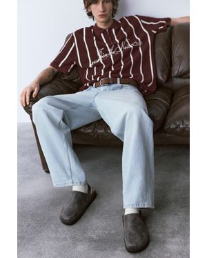 Pull&Bear Zoccoli Effetto Consumato Stwd - Nero