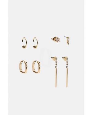 Pull&Bear Set Orecchini Piccoli - Metallizzato