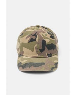 Pull&Bear Casquette Imprimée - Vert