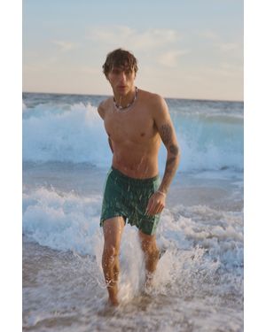Pull&Bear Costume Da Bagno A Pannelli - Blu