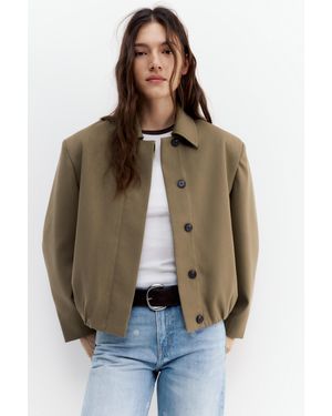 Pull&Bear Giacca Tailored Fit A Palloncino - Nero
