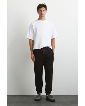 Pull&Bear Stwd Technische Joggingbroek - Wit