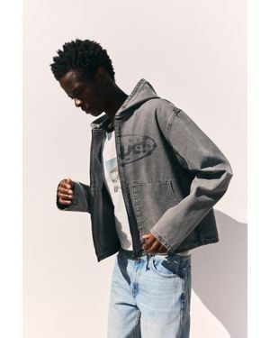 Pull&Bear Stwd Jack Met Capuchon - Grijs