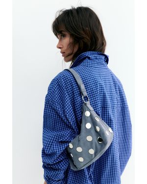 Pull&Bear Borsa A Spalla Borchie - Grigio