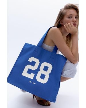 Pull&Bear Sac Cabas Disney X F1 - Bleu