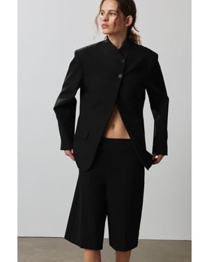 Pull&Bear Nette Bermuda - Zwart