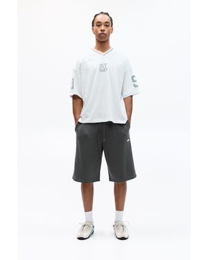 Pull&Bear Bermuda Tuta Skater Stwd - Bianco