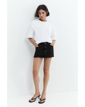 Pull&Bear Denim Broekrok - Wit