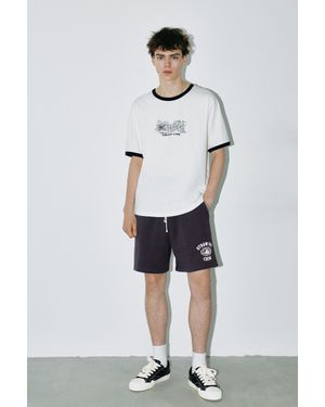 Pull&Bear Bermuda Jogger One Piece - Bianco