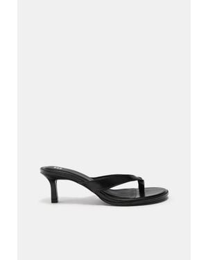 Pull&Bear Sandalen Met Hak - Zwart