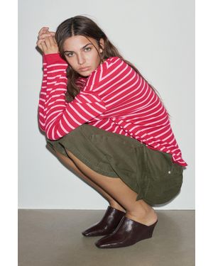 Pull&Bear Schoenen Met Sleehak - Roze