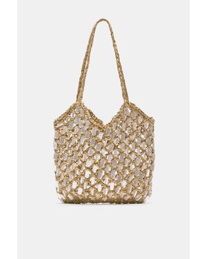Pull&Bear Borsa A Spalla Con Decorazioni - Marrone