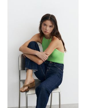 Pull&Bear Sandales Compensées - Blanc