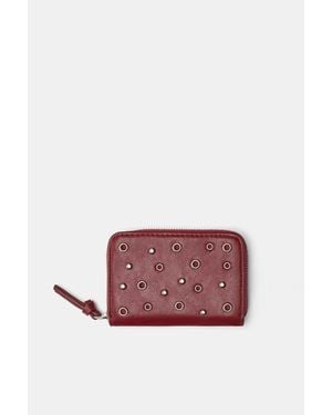 Pull&Bear Portefeuille À Clous - Violet