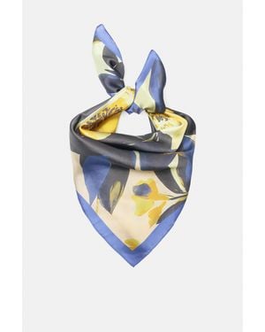 Pull&Bear Foulard Satinato A Fiori - Multicolore