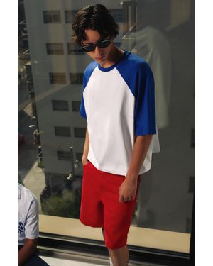 Pull&Bear Bermuda Baggy - Grigio