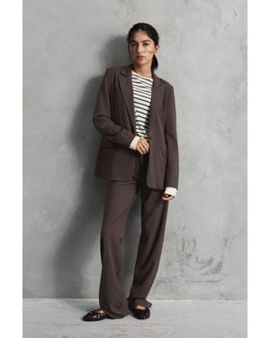 Pull&Bear Blazer Basique - Marron