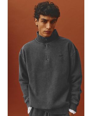 Pull&Bear Felpa Collo Cerniera Stwd - Nero