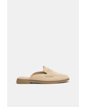 Pull&Bear Mocassini Mule - Bianco