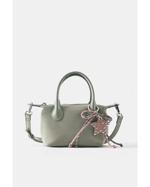 Pull&Bear Sac Bandoulière Nylon Orné - Multicolore
