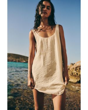 Pull&Bear Vestito Corto - Blu