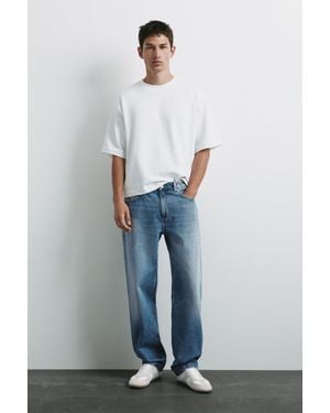 Pull&Bear Jeans Straight - Blu