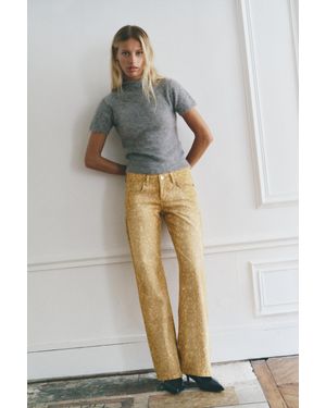 Pull&Bear Recht Model Jeans Met Dierenprint - Meerkleurig
