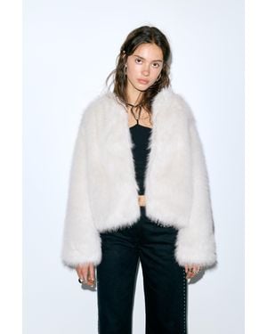 Pull&Bear Jack Van Imitatiebont - Wit