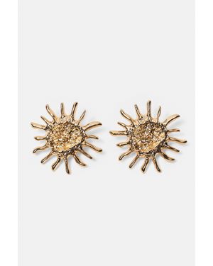 Pull&Bear Orecchini Sole - Metallizzato