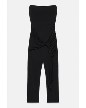 Pull&Bear Combinaison Bustier - Noir