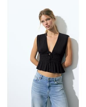 Pull&Bear Top - Nero