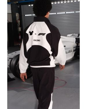 Pull&Bear Giacca Tuta Leggera Disney X F1 - Nero