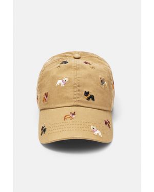 Pull&Bear Casquette Brodée Chiots - Neutre