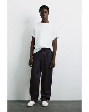 Pull&Bear Baggy Jeans - Wit