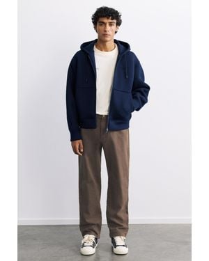 Pull&Bear Pantaloni Dritti - Blu