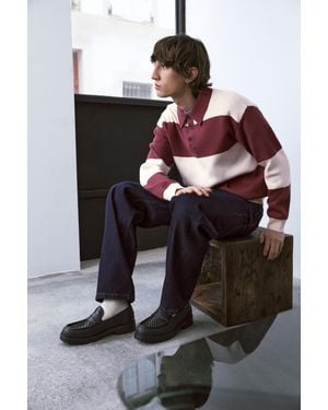 Pull&Bear Mocassini Intrecciati Stwd - Nero