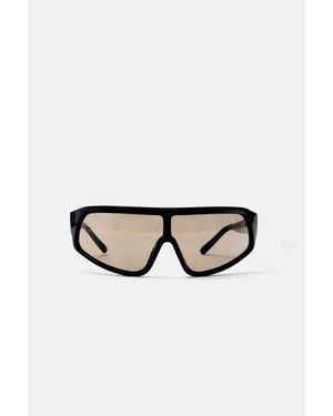 Pull&Bear Omhullende Zonnebril - Zwart