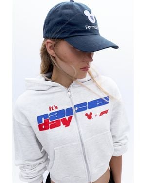 Pull&Bear Cappellino Con Stampa Disney X F1 - Blu