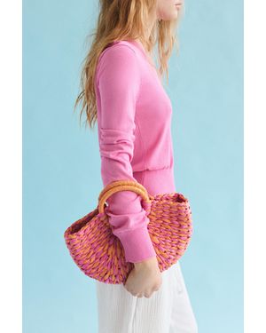 Pull&Bear Sac À Main Panier - Rose