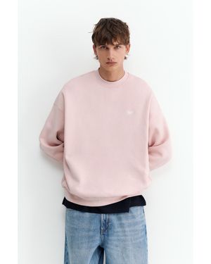 Pull&Bear Sweat Boxy Stwd - Rose