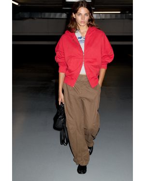 Pull&Bear Pantaloni Cargo Con Fibbie Al Fondo - Nero