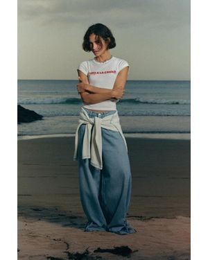 Pull&Bear T-Shirt Sant Joan Alacant - Gris